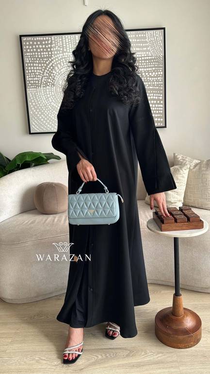 عباية قماش ميني ميت رسمية وعملية 