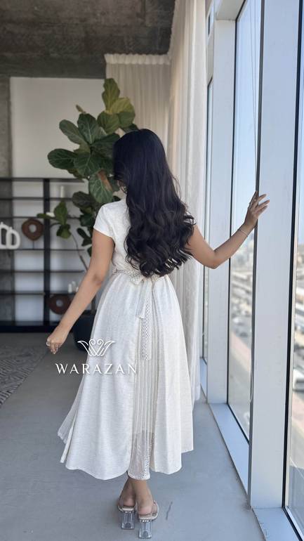 فستان ناعم وانيق للعيد 