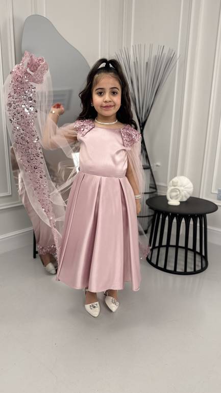 فستان بناتي سهرة فخم وانيق 