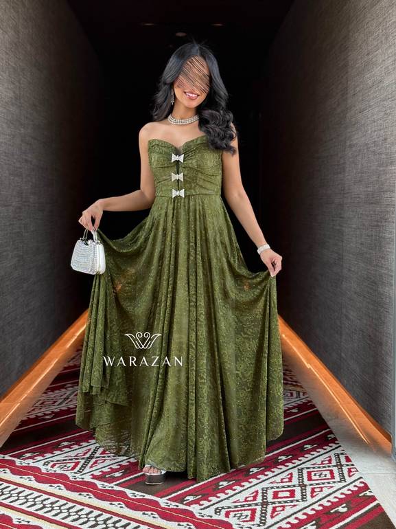 فستان سهرة توب للمناسبات الراقية