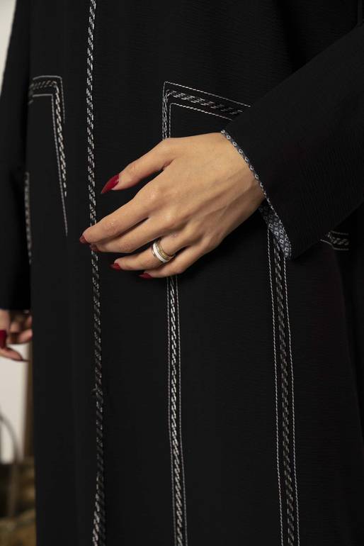عباية كريب ستريت بستايل جديد