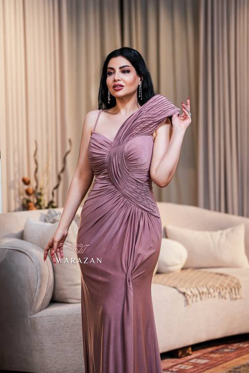 فستان سهرة ماسك فخم وأنيق