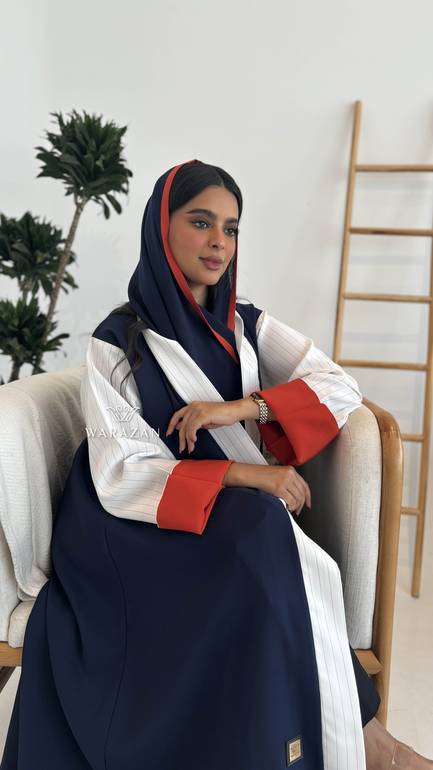 عباية كاجوال ملونة 