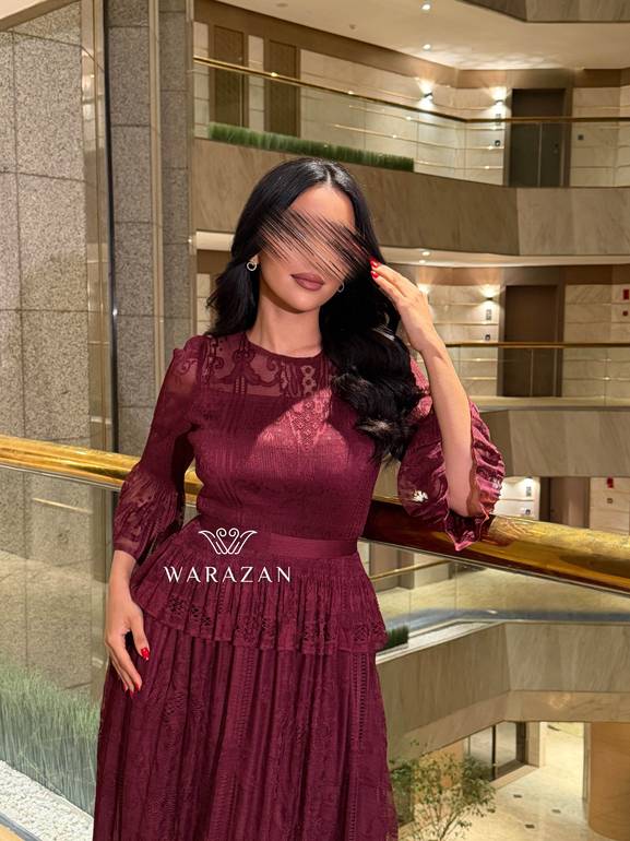 فستان ماسك استرتش بتفاصيل مميزة