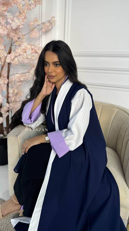 عباية كاجوال ملونة 