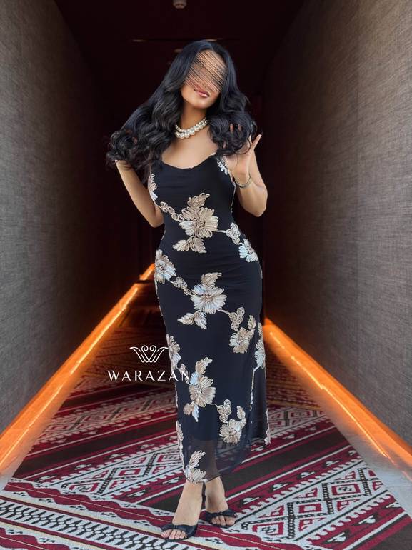 فستان ناعم ماسك انيق 
