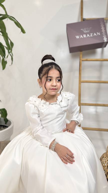 فستان سهرة بناتي كلوش 