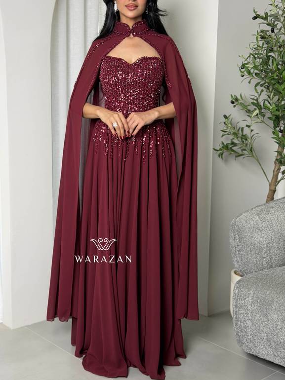 فستان سهرة فاخر