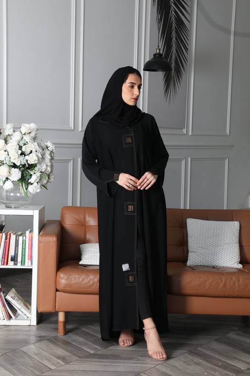 عباية كريب أنيقة