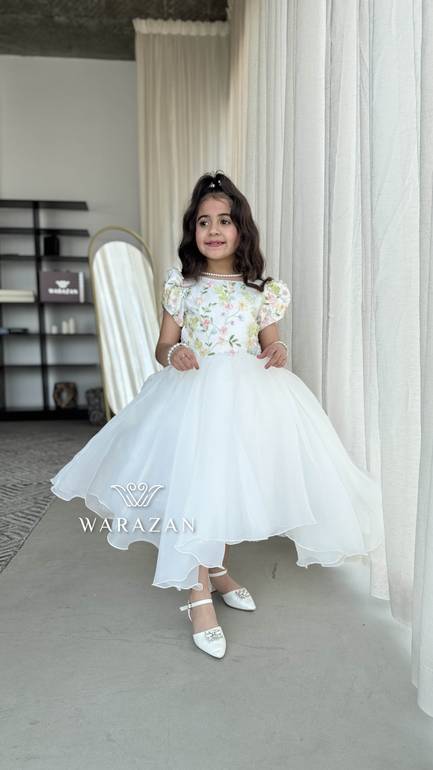 فستان سهرة بناتي للعيد والمنسبات