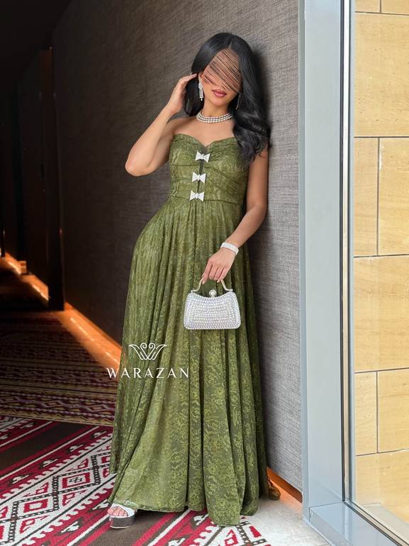 فستان سهرة توب للمناسبات الراقية