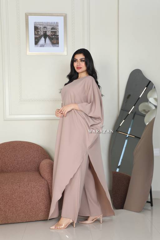 طقم جلابية واسع وناعمة 