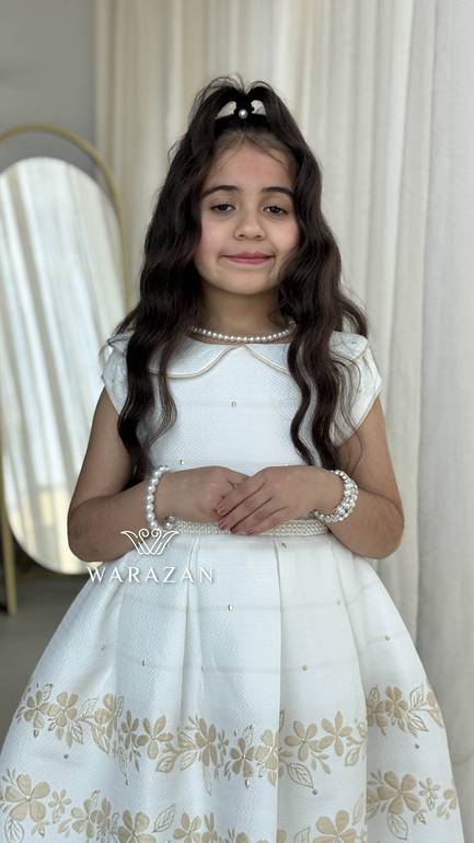 فستان سهرة بناتي للعيد والمناسبات 