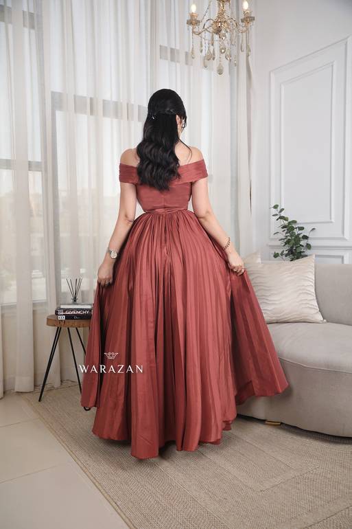 فستان سهرة اوف شولدر بيليسيه