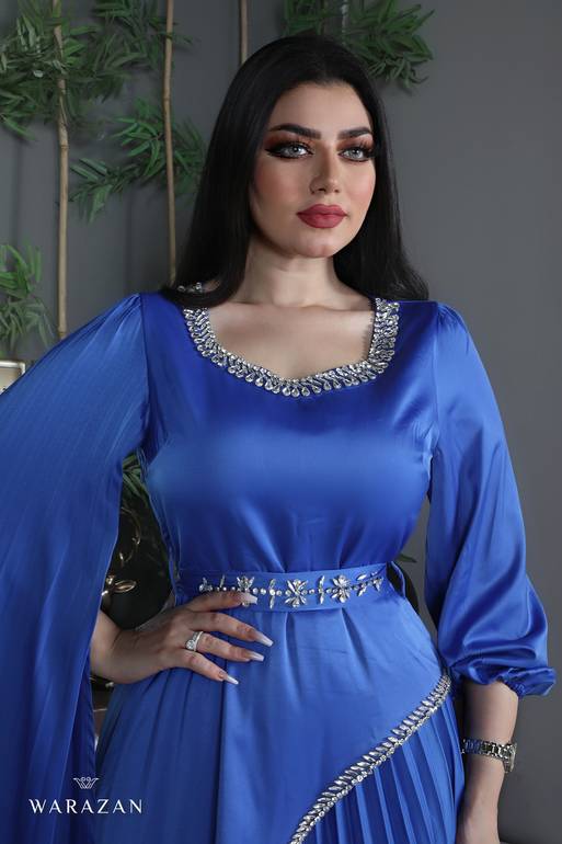 فستان راقي بيليسيه وتطريز