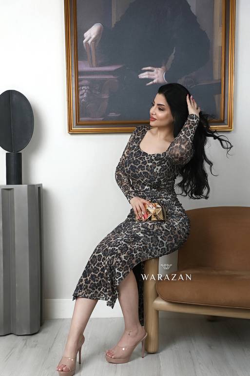 فستان نمري ماسك
