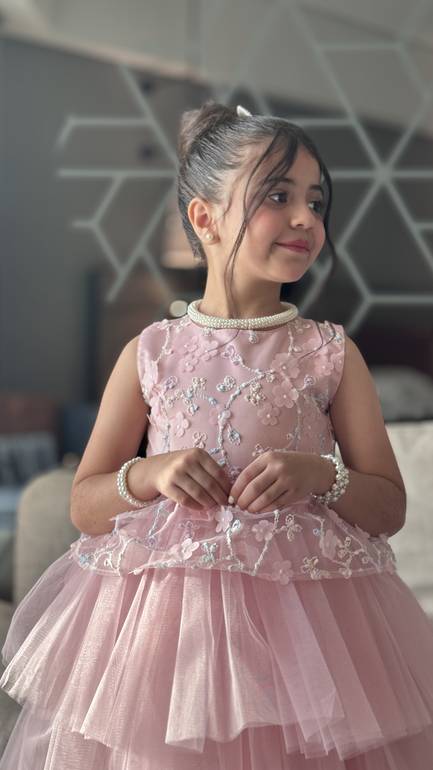 فستان بناتي سهرة فخم وانيق