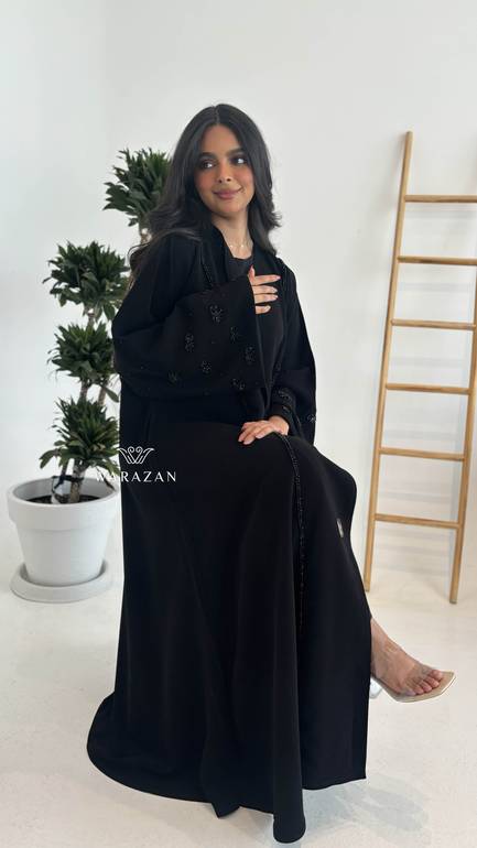عباية للمناسبات بتطريز شك 