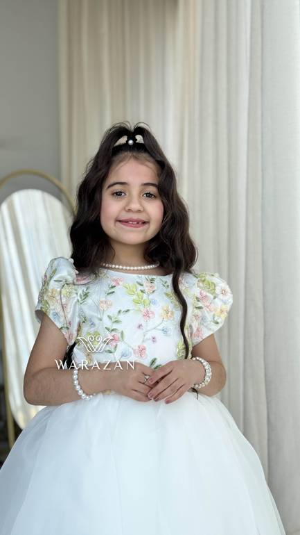 فستان سهرة بناتي للعيد والمنسبات
