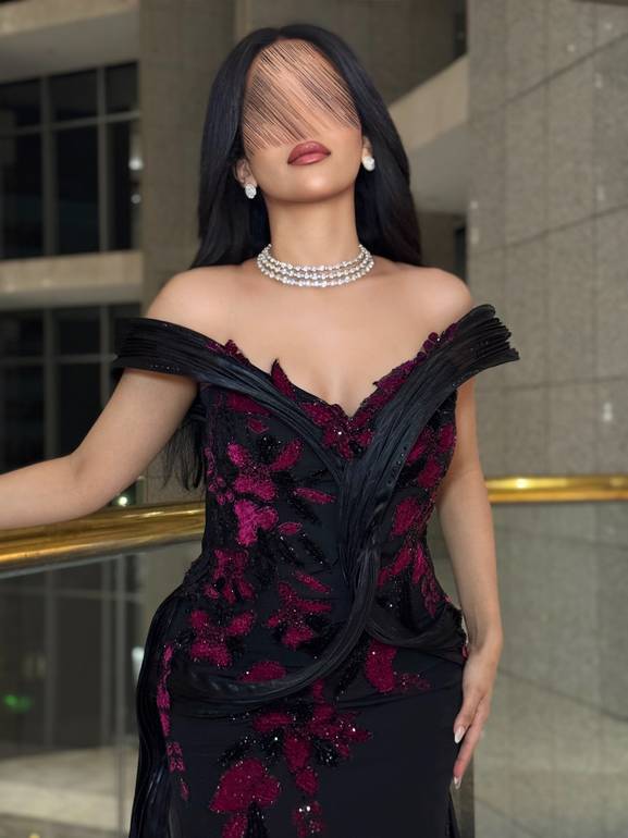 فستان سهرة راقي للمناسبات 