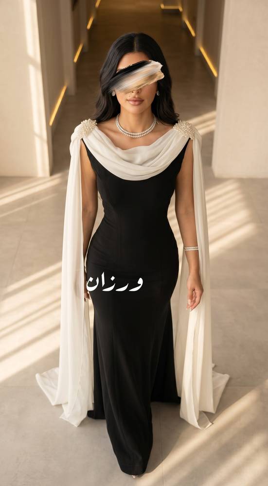 من فستان ماسك باكمام طويله 