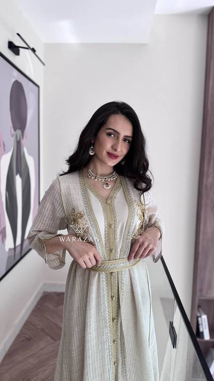 جلابيه مغربيه بستايل انيق وملكي