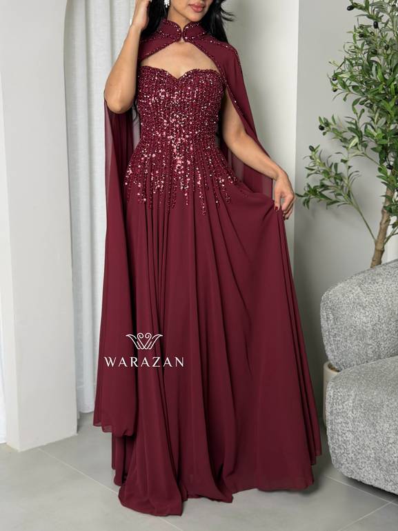 فستان سهرة فاخر