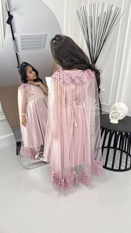 فستان بناتي سهرة فخم وانيق 