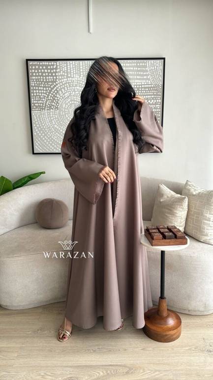 عباية كلوش ملونة