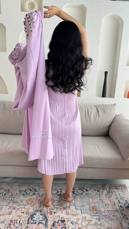 فستان قطعتين بدي بيليسيه مع جاكيت مطرز 111007