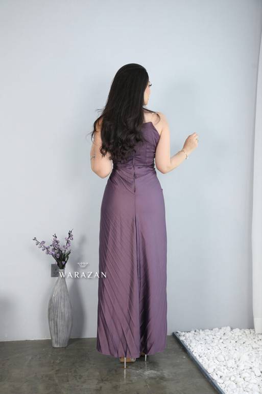 فستان سهرة ناعم بيليسيه ستايل لف