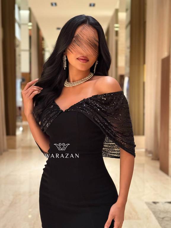 فستان بيزك اسود