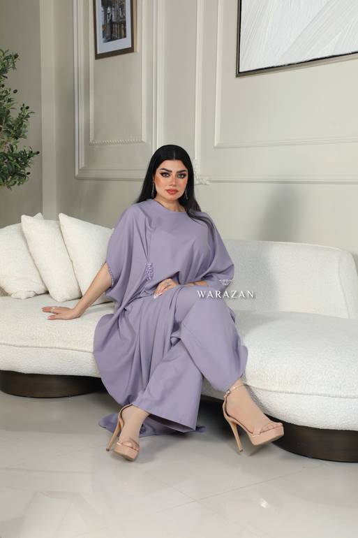طقم جلابية واسع وناعمة 