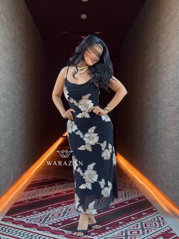 فستان ناعم ماسك انيق 