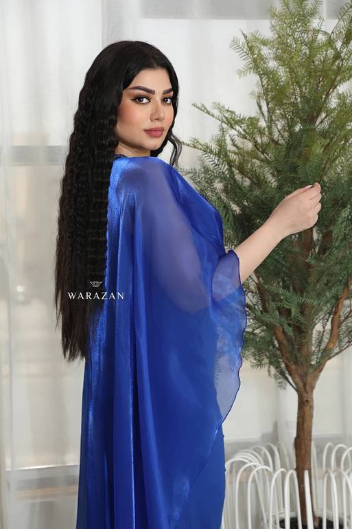 فستان ناعم للمناسبات بقصة عصرية