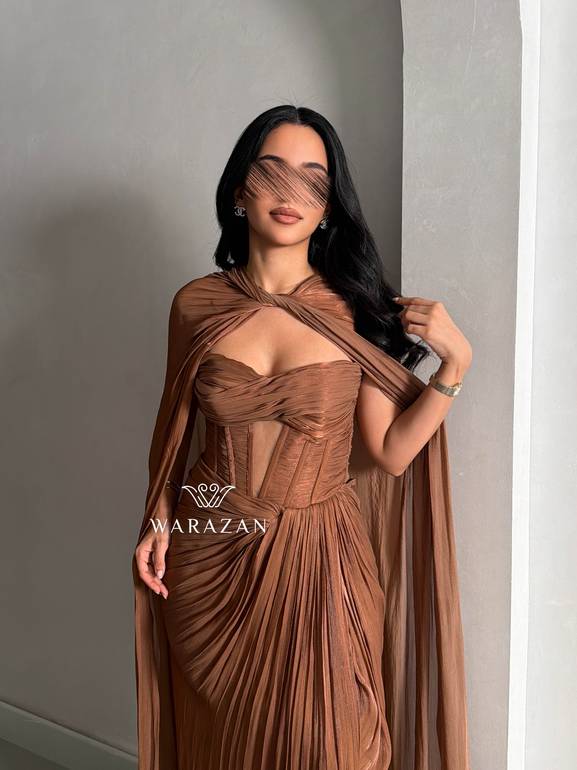 فستان سهره بقصة من الصدر 
