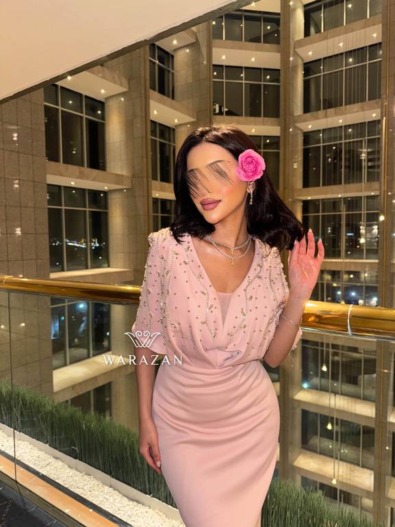 فستان ناعم ميد 