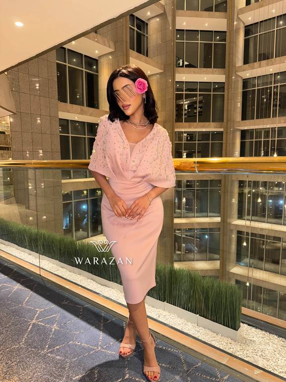 فستان ناعم ميد 