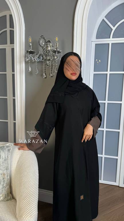 عباية رسمية  بقماش ميني ميت