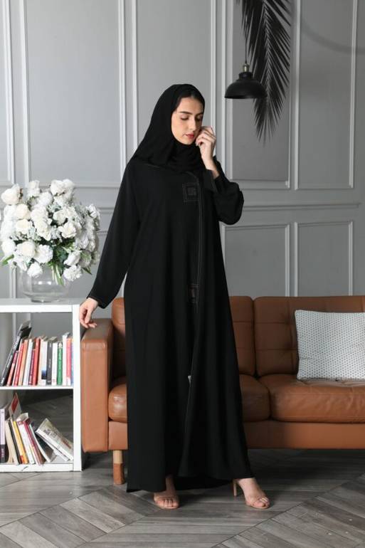 عباية كريب أنيقة