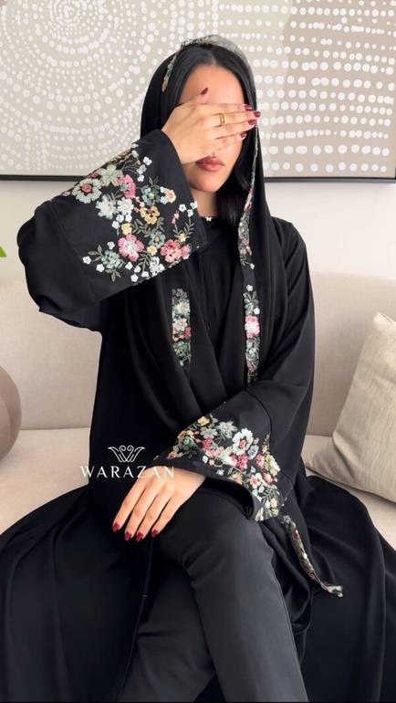 عباية مشجرة وليالي العيد بأربع ألوان