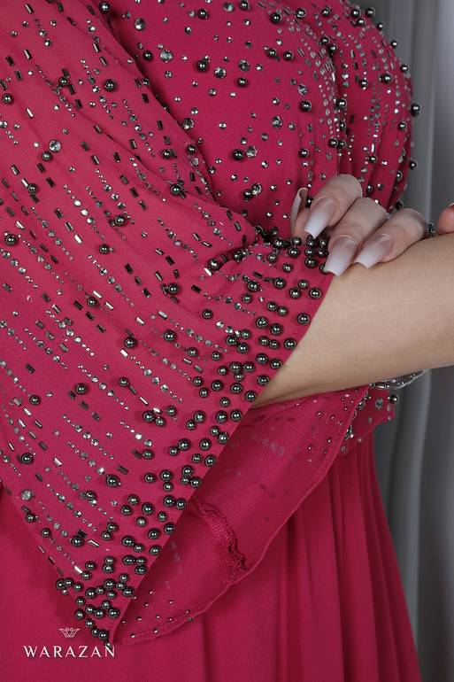 فستان سهره ملكي بتطريز