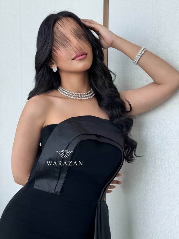 فستان سهرة ماسك قصة صدر راقية 