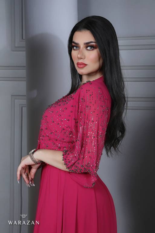 فستان سهره ملكي بتطريز
