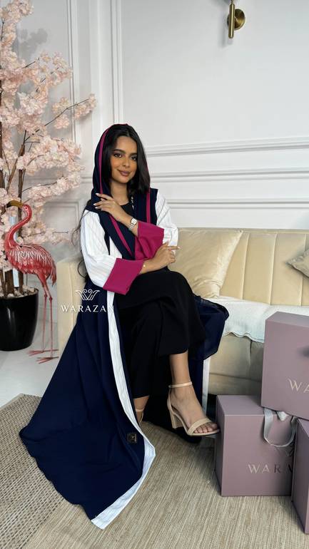عباية كاجوال ملونة 