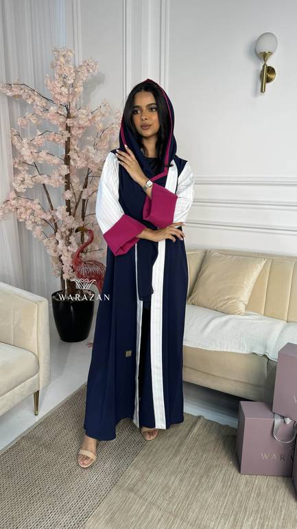 عباية كاجوال ملونة 