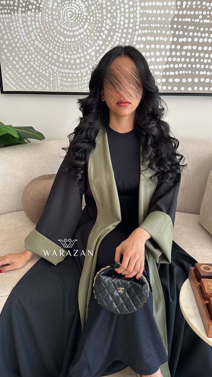 عباية دبل فيس راقية وأنيقة 
