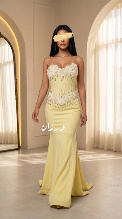 فستان فاخر للمناسبات