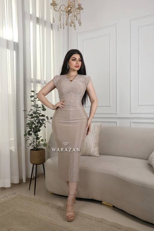 فستان سهرة ناعم 