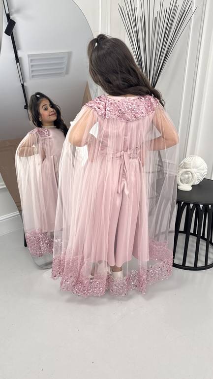 فستان بناتي سهرة فخم وانيق 